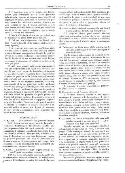 Medicina nuova periodico settimanale di scienze mediche, giurisprudenza sanitaria, medicina sociale e interessi delle classi sanitarie