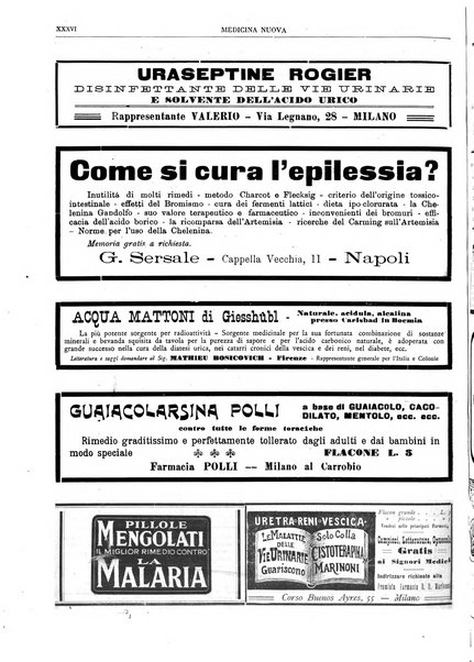 Medicina nuova periodico settimanale di scienze mediche, giurisprudenza sanitaria, medicina sociale e interessi delle classi sanitarie