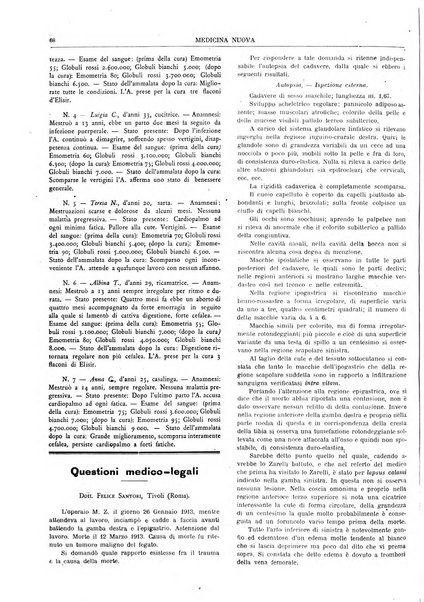 Medicina nuova periodico settimanale di scienze mediche, giurisprudenza sanitaria, medicina sociale e interessi delle classi sanitarie