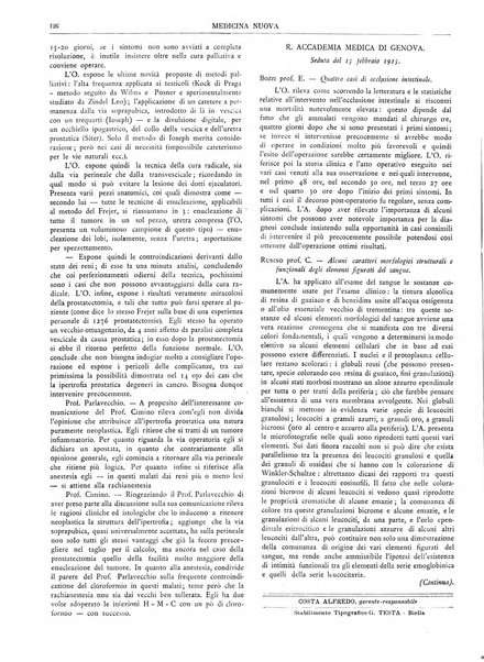 Medicina nuova periodico settimanale di scienze mediche, giurisprudenza sanitaria, medicina sociale e interessi delle classi sanitarie