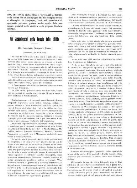 Medicina nuova periodico settimanale di scienze mediche, giurisprudenza sanitaria, medicina sociale e interessi delle classi sanitarie