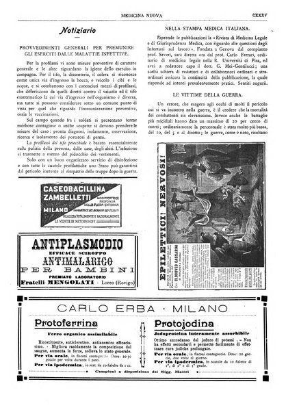 Medicina nuova periodico settimanale di scienze mediche, giurisprudenza sanitaria, medicina sociale e interessi delle classi sanitarie