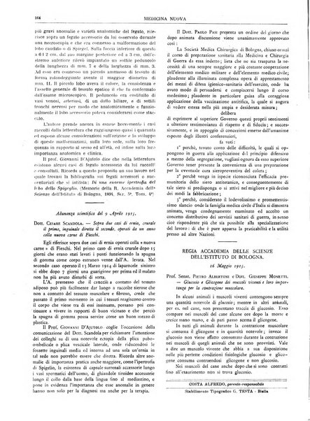 Medicina nuova periodico settimanale di scienze mediche, giurisprudenza sanitaria, medicina sociale e interessi delle classi sanitarie