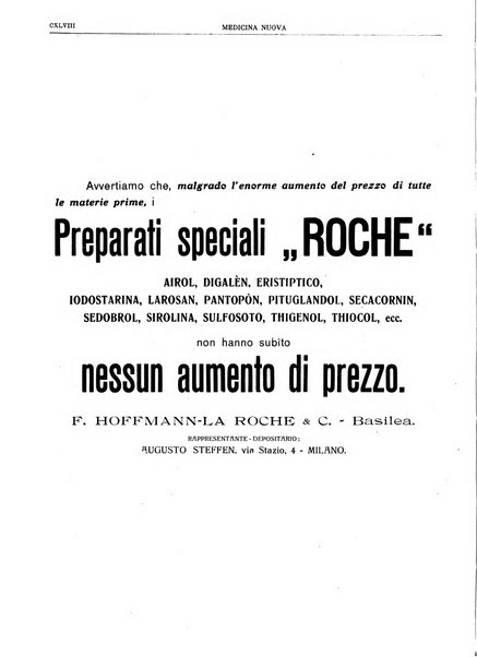 Medicina nuova periodico settimanale di scienze mediche, giurisprudenza sanitaria, medicina sociale e interessi delle classi sanitarie