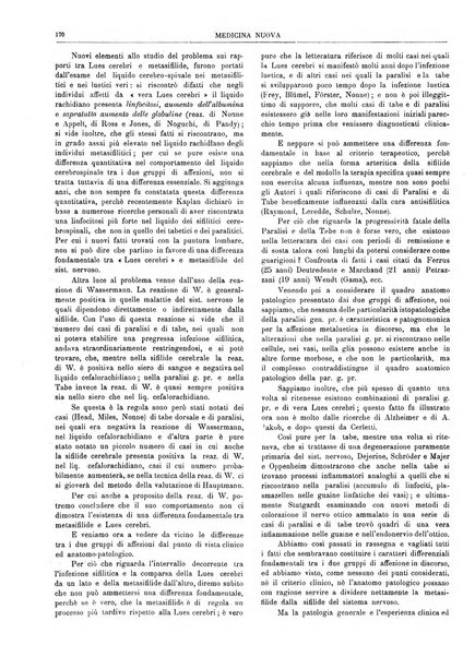 Medicina nuova periodico settimanale di scienze mediche, giurisprudenza sanitaria, medicina sociale e interessi delle classi sanitarie