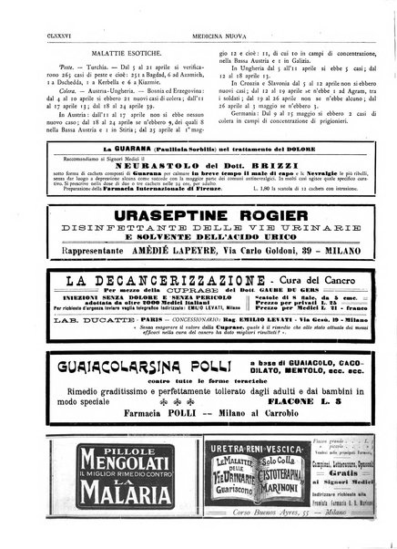 Medicina nuova periodico settimanale di scienze mediche, giurisprudenza sanitaria, medicina sociale e interessi delle classi sanitarie