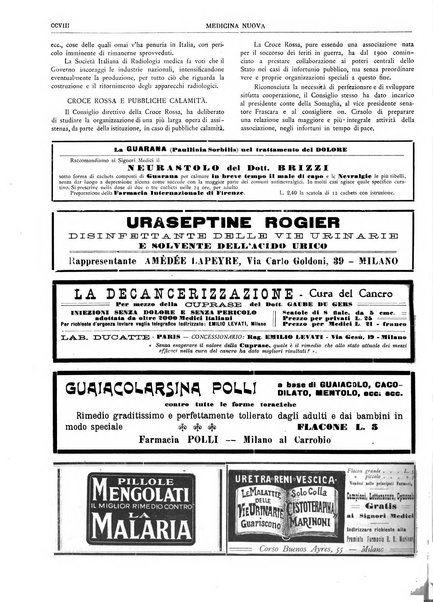 Medicina nuova periodico settimanale di scienze mediche, giurisprudenza sanitaria, medicina sociale e interessi delle classi sanitarie