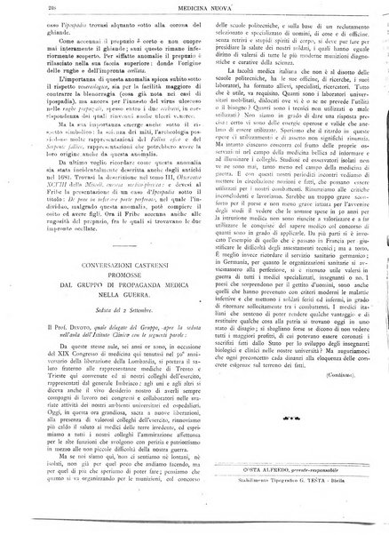 Medicina nuova periodico settimanale di scienze mediche, giurisprudenza sanitaria, medicina sociale e interessi delle classi sanitarie