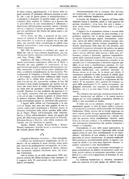 Medicina nuova periodico settimanale di scienze mediche, giurisprudenza sanitaria, medicina sociale e interessi delle classi sanitarie