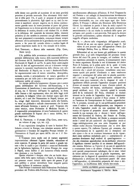 Medicina nuova periodico settimanale di scienze mediche, giurisprudenza sanitaria, medicina sociale e interessi delle classi sanitarie