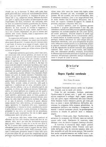 Medicina nuova periodico settimanale di scienze mediche, giurisprudenza sanitaria, medicina sociale e interessi delle classi sanitarie