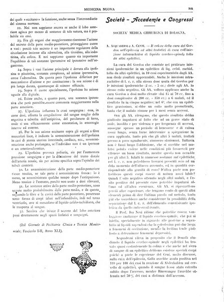 Medicina nuova periodico settimanale di scienze mediche, giurisprudenza sanitaria, medicina sociale e interessi delle classi sanitarie