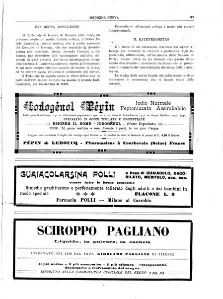 Medicina nuova periodico settimanale di scienze mediche, giurisprudenza sanitaria, medicina sociale e interessi delle classi sanitarie