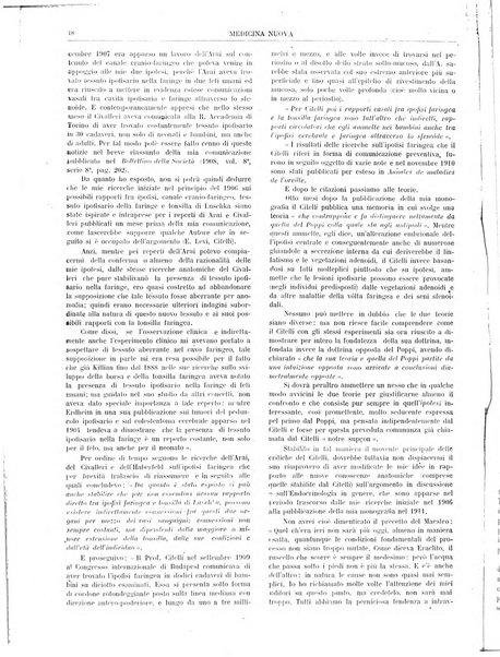 Medicina nuova periodico settimanale di scienze mediche, giurisprudenza sanitaria, medicina sociale e interessi delle classi sanitarie