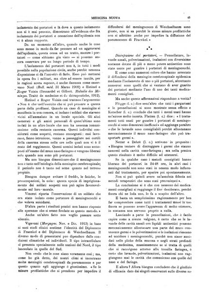 Medicina nuova periodico settimanale di scienze mediche, giurisprudenza sanitaria, medicina sociale e interessi delle classi sanitarie