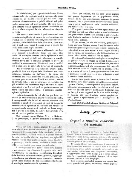 Medicina nuova periodico settimanale di scienze mediche, giurisprudenza sanitaria, medicina sociale e interessi delle classi sanitarie