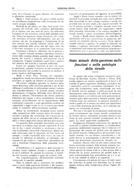 Medicina nuova periodico settimanale di scienze mediche, giurisprudenza sanitaria, medicina sociale e interessi delle classi sanitarie