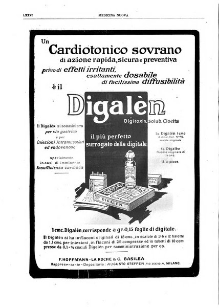 Medicina nuova periodico settimanale di scienze mediche, giurisprudenza sanitaria, medicina sociale e interessi delle classi sanitarie