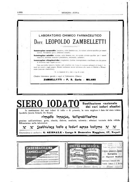 Medicina nuova periodico settimanale di scienze mediche, giurisprudenza sanitaria, medicina sociale e interessi delle classi sanitarie