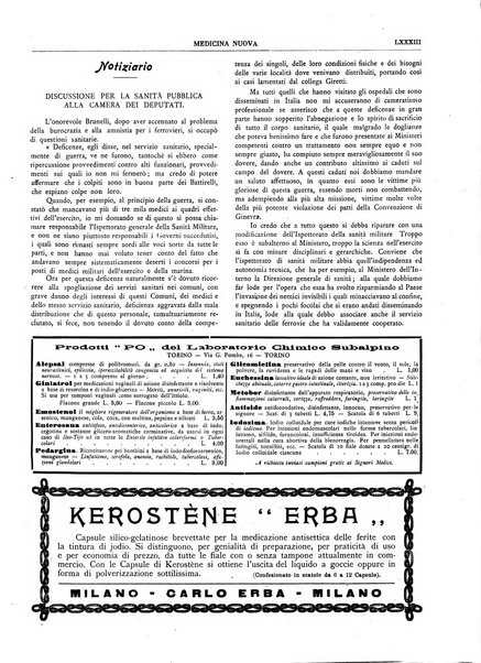 Medicina nuova periodico settimanale di scienze mediche, giurisprudenza sanitaria, medicina sociale e interessi delle classi sanitarie