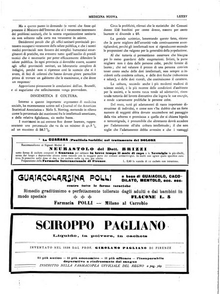 Medicina nuova periodico settimanale di scienze mediche, giurisprudenza sanitaria, medicina sociale e interessi delle classi sanitarie