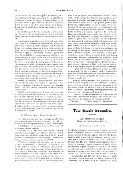 Medicina nuova periodico settimanale di scienze mediche, giurisprudenza sanitaria, medicina sociale e interessi delle classi sanitarie