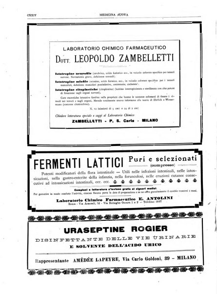 Medicina nuova periodico settimanale di scienze mediche, giurisprudenza sanitaria, medicina sociale e interessi delle classi sanitarie