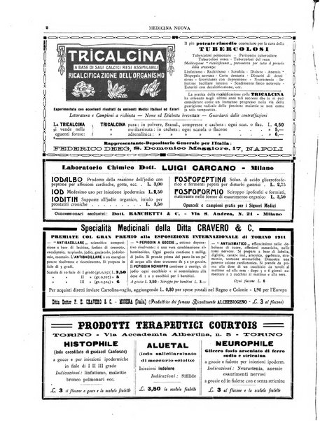 Medicina nuova periodico settimanale di scienze mediche, giurisprudenza sanitaria, medicina sociale e interessi delle classi sanitarie