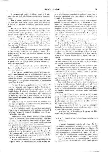 Medicina nuova periodico settimanale di scienze mediche, giurisprudenza sanitaria, medicina sociale e interessi delle classi sanitarie