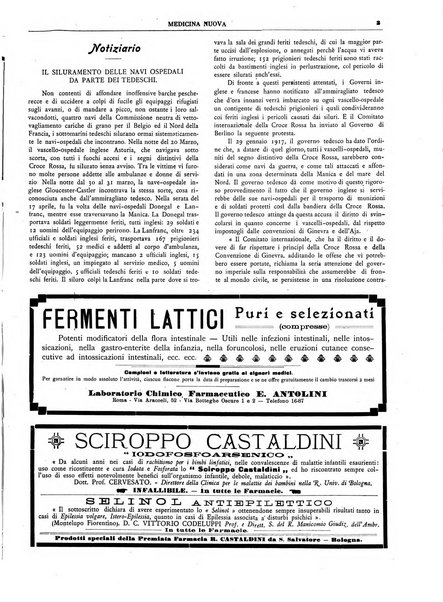 Medicina nuova periodico settimanale di scienze mediche, giurisprudenza sanitaria, medicina sociale e interessi delle classi sanitarie