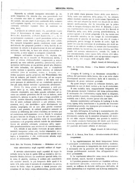 Medicina nuova periodico settimanale di scienze mediche, giurisprudenza sanitaria, medicina sociale e interessi delle classi sanitarie