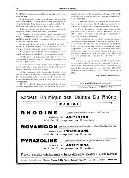 Medicina nuova periodico settimanale di scienze mediche, giurisprudenza sanitaria, medicina sociale e interessi delle classi sanitarie