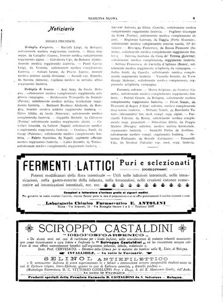 Medicina nuova periodico settimanale di scienze mediche, giurisprudenza sanitaria, medicina sociale e interessi delle classi sanitarie