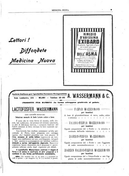 Medicina nuova periodico settimanale di scienze mediche, giurisprudenza sanitaria, medicina sociale e interessi delle classi sanitarie