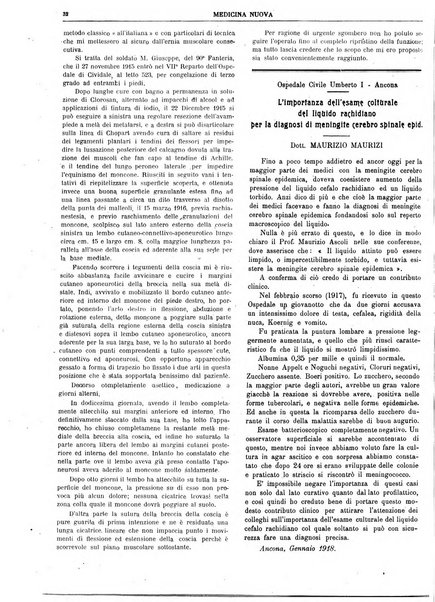 Medicina nuova periodico settimanale di scienze mediche, giurisprudenza sanitaria, medicina sociale e interessi delle classi sanitarie