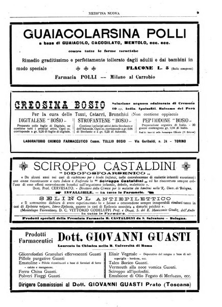 Medicina nuova periodico settimanale di scienze mediche, giurisprudenza sanitaria, medicina sociale e interessi delle classi sanitarie