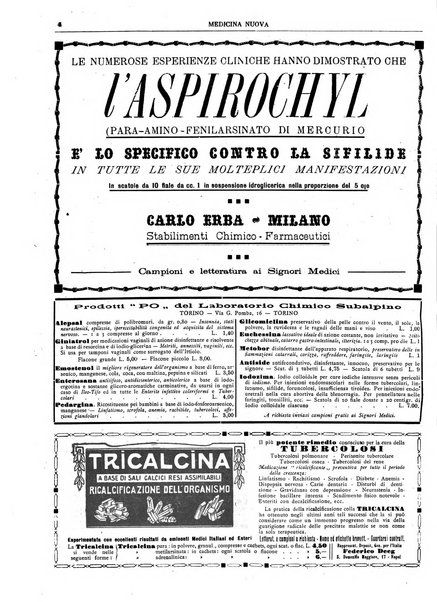 Medicina nuova periodico settimanale di scienze mediche, giurisprudenza sanitaria, medicina sociale e interessi delle classi sanitarie