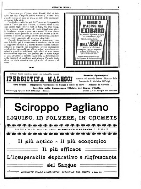 Medicina nuova periodico settimanale di scienze mediche, giurisprudenza sanitaria, medicina sociale e interessi delle classi sanitarie