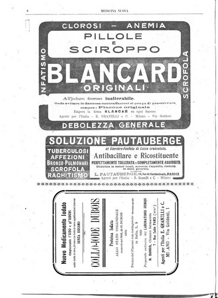 Medicina nuova periodico settimanale di scienze mediche, giurisprudenza sanitaria, medicina sociale e interessi delle classi sanitarie