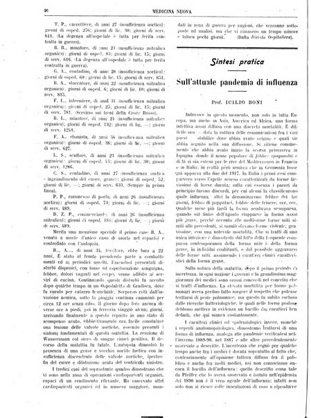 Medicina nuova periodico settimanale di scienze mediche, giurisprudenza sanitaria, medicina sociale e interessi delle classi sanitarie