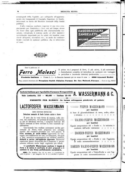 Medicina nuova periodico settimanale di scienze mediche, giurisprudenza sanitaria, medicina sociale e interessi delle classi sanitarie