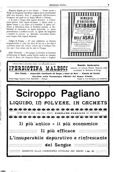 Medicina nuova periodico settimanale di scienze mediche, giurisprudenza sanitaria, medicina sociale e interessi delle classi sanitarie