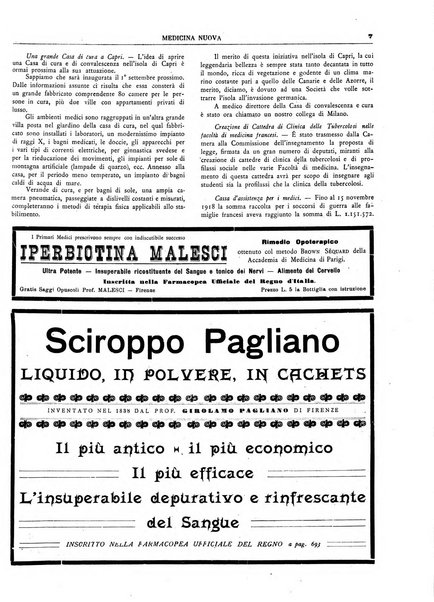 Medicina nuova periodico settimanale di scienze mediche, giurisprudenza sanitaria, medicina sociale e interessi delle classi sanitarie