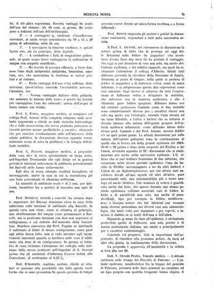 Medicina nuova periodico settimanale di scienze mediche, giurisprudenza sanitaria, medicina sociale e interessi delle classi sanitarie