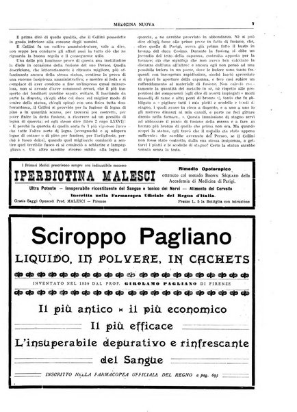 Medicina nuova periodico settimanale di scienze mediche, giurisprudenza sanitaria, medicina sociale e interessi delle classi sanitarie