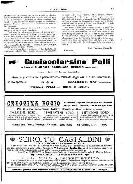 Medicina nuova periodico settimanale di scienze mediche, giurisprudenza sanitaria, medicina sociale e interessi delle classi sanitarie