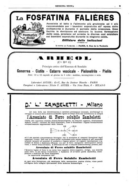 Medicina nuova periodico settimanale di scienze mediche, giurisprudenza sanitaria, medicina sociale e interessi delle classi sanitarie