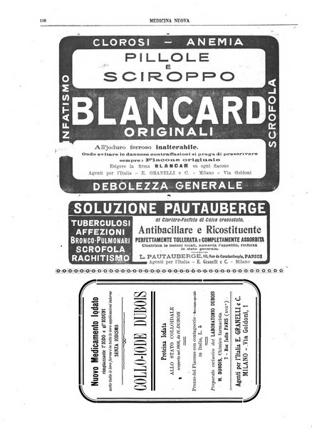 Medicina nuova periodico settimanale di scienze mediche, giurisprudenza sanitaria, medicina sociale e interessi delle classi sanitarie