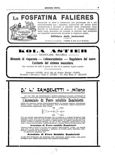 Medicina nuova periodico settimanale di scienze mediche, giurisprudenza sanitaria, medicina sociale e interessi delle classi sanitarie