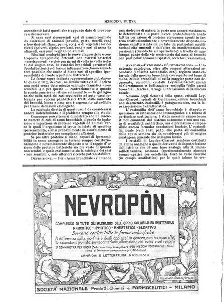 Medicina nuova periodico settimanale di scienze mediche, giurisprudenza sanitaria, medicina sociale e interessi delle classi sanitarie